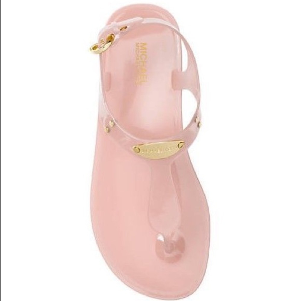 Michael Kors Split Toe Jelly Sandals